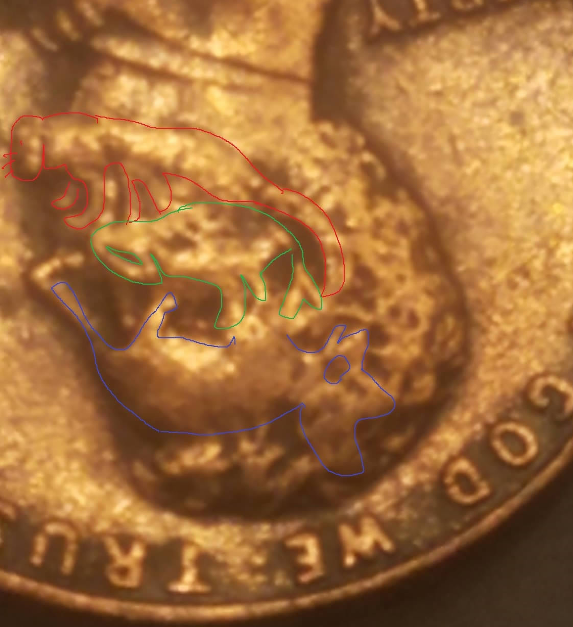 1976-Penny-Struck-On-A-Cuban-Planchet,-A-Must-See-Error!!
