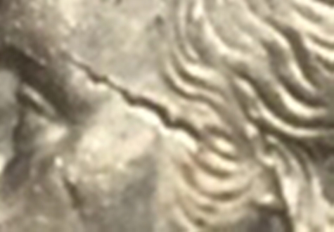 2001-P-Kentucky-Quarter-Crack,-Faded-Lettering.