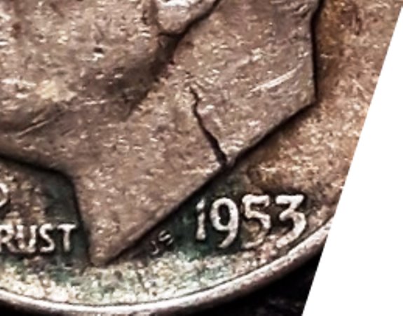 1953-D-Roosevelt-Dime-With-Crack-On-The-Neck?