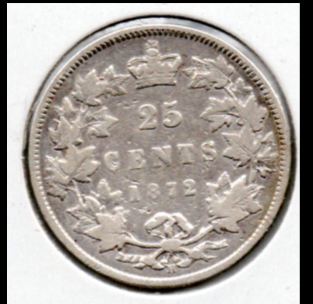1872.-Quarter--Bars-In-Neck-S-Bow.-Reverse