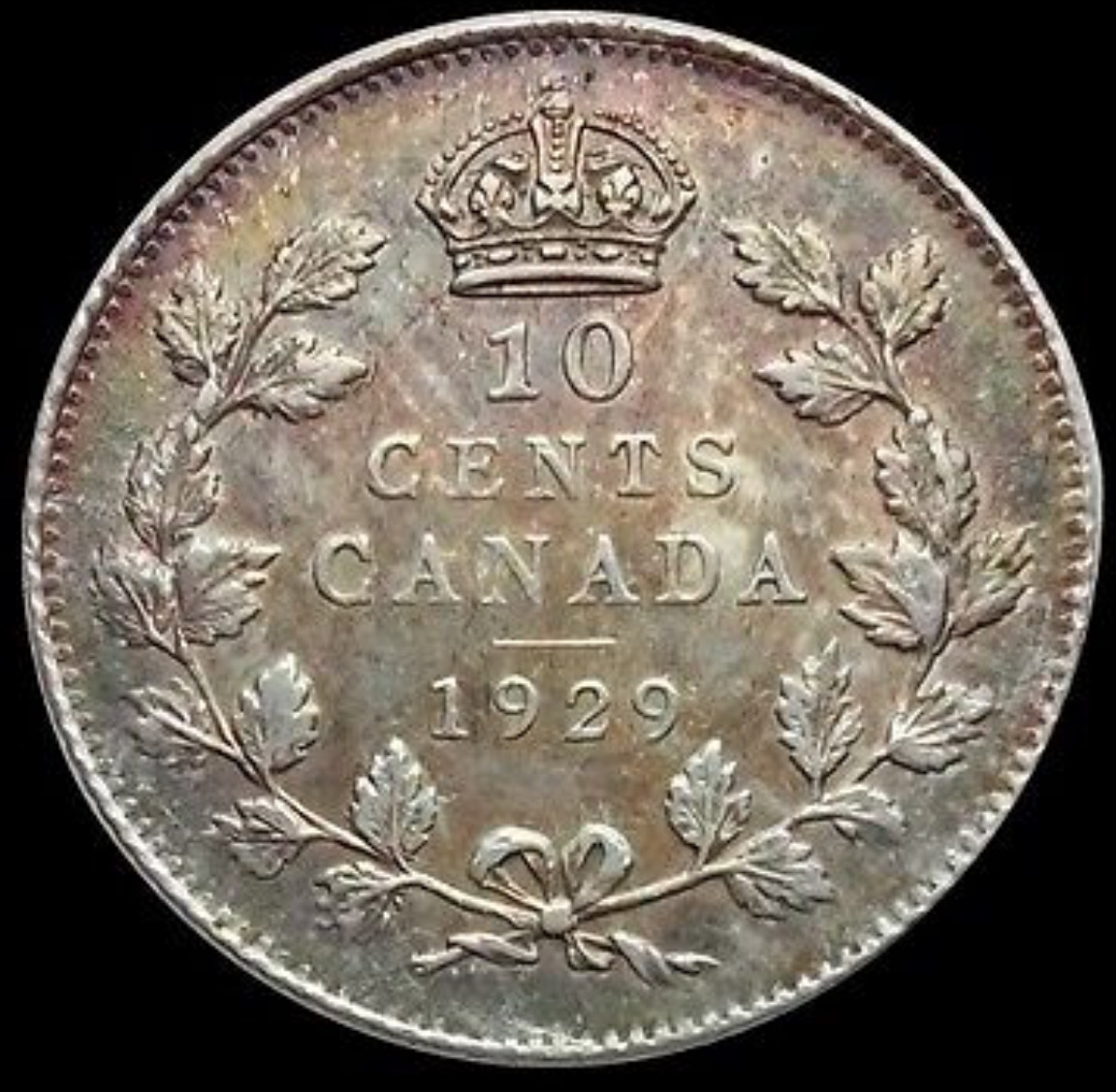 1929--Dime-Extra-Leaf-Die-Chip