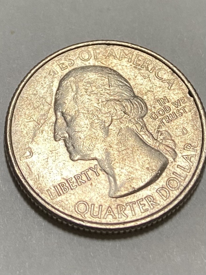 Grease-Filled-Die---State-Park-Quarter-2010-D