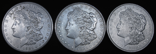 Are-All-3-Of-These-1922-Morgan-Dollars-Cleaned-Or-Altered-In-Some-Way?