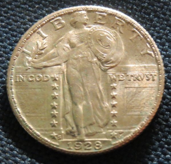 1928-S-SLQ-Grade-And-Opinion-On-Green-Tint