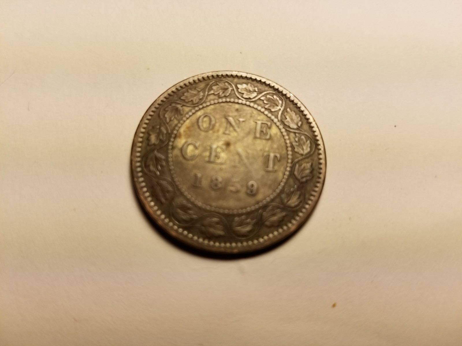 1859-Large-Cents,-And-A-Single-1958