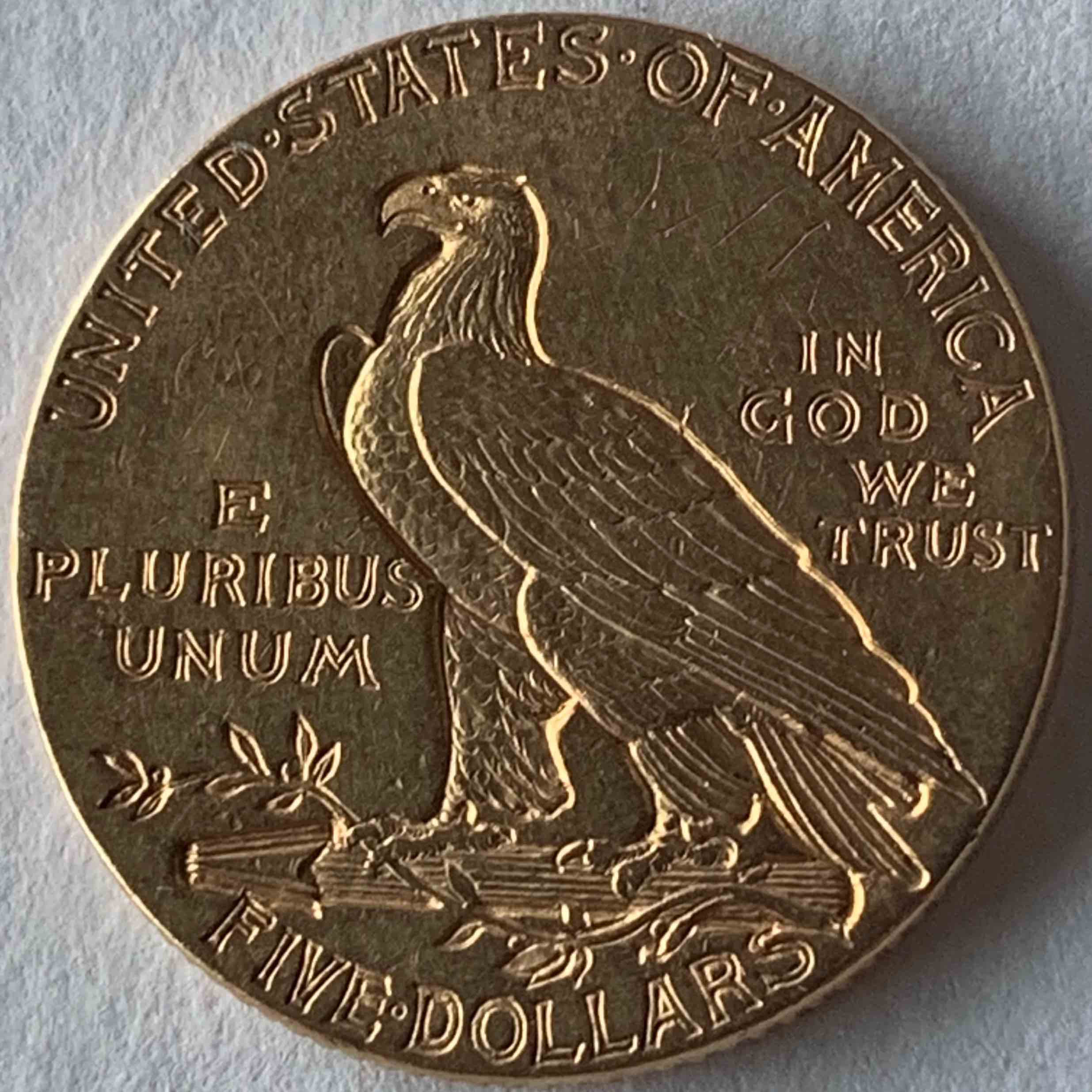 1913-$5-Indian-Half-Eagle