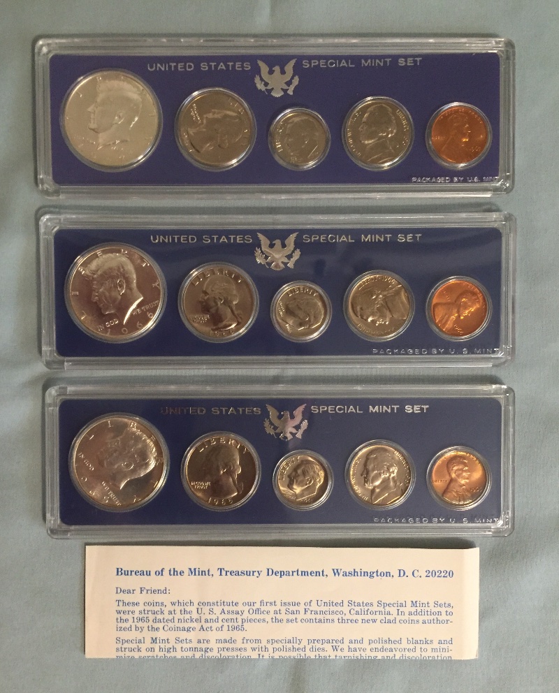 Good-Day.-1964-Set,-No-Mint-Mark-And-As-Described.-SMS?