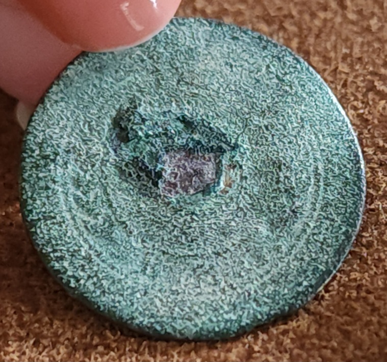 Help-ID-This-Old-Coin-With-A-Laurel-Wreath-Please.-Probably-A-Coin.-Id:-Button