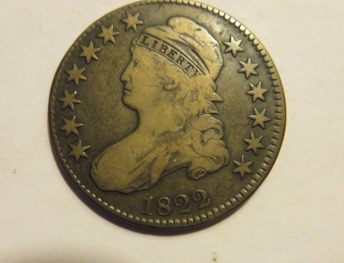 1822-Capped-Bust-Half-Grade