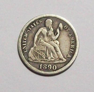 Several-Seated-Liberty-Dimes-For-Grading