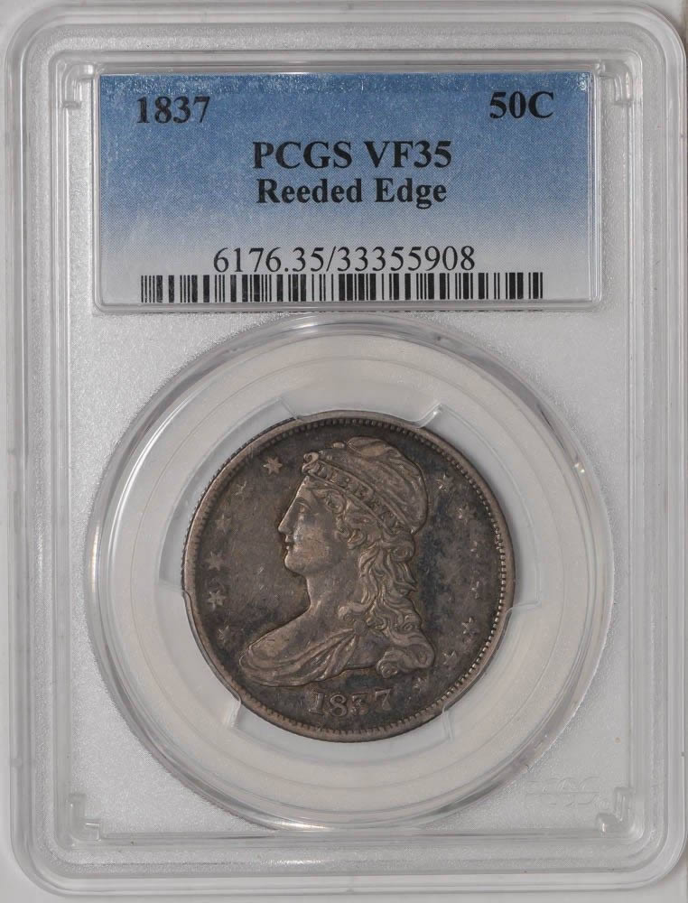 2-Reeded-Edge-Capped-Bust-Halves