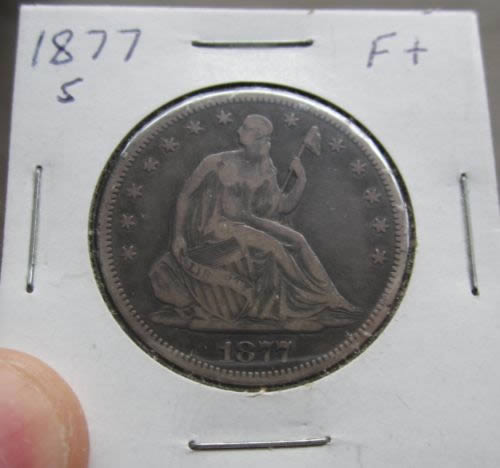 Some-Liberty-Seated-Half-Dollars-W/-Motto-For-Grading