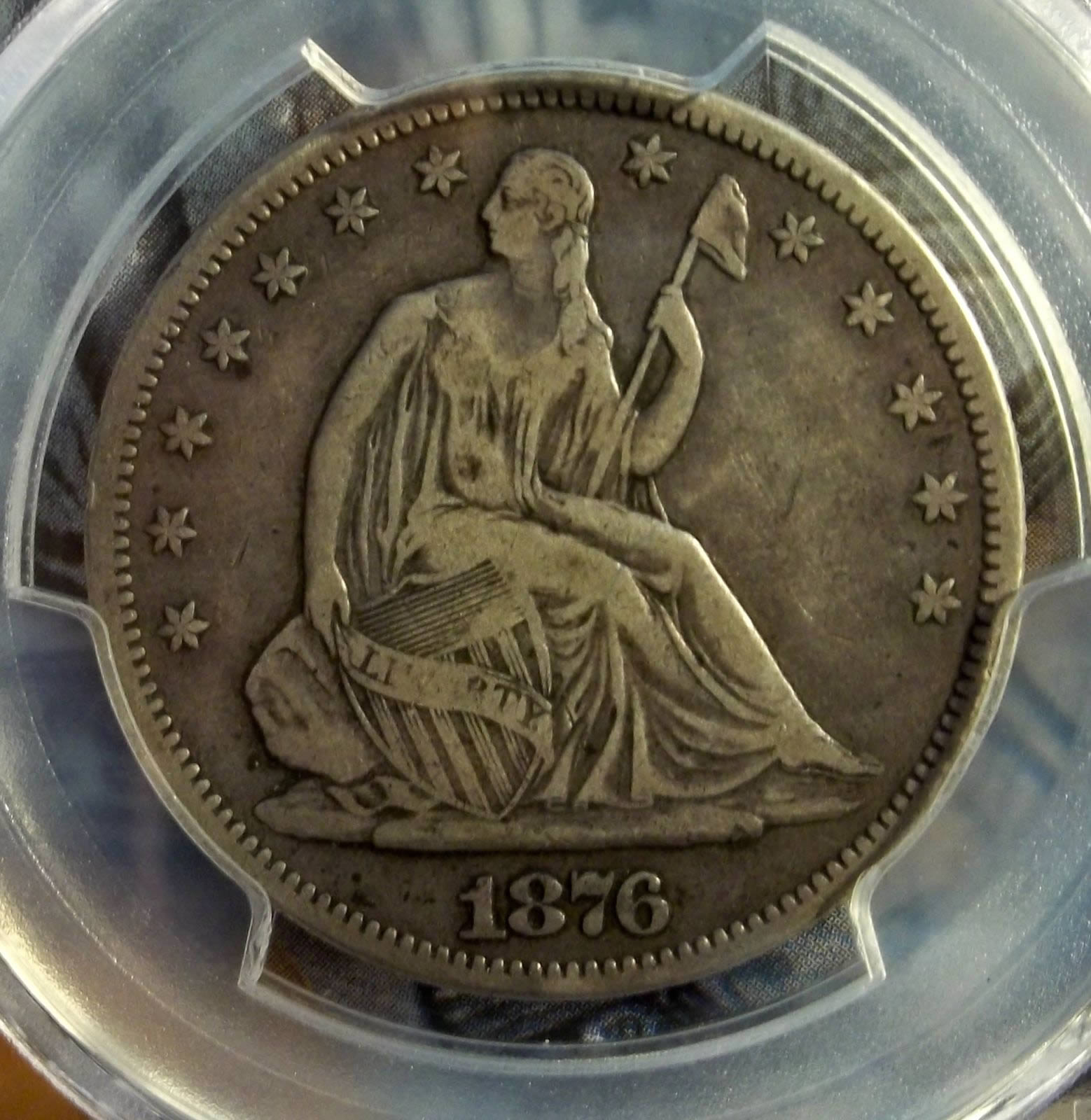 Some-Liberty-Seated-Half-Dollars-W/-Motto-For-Grading