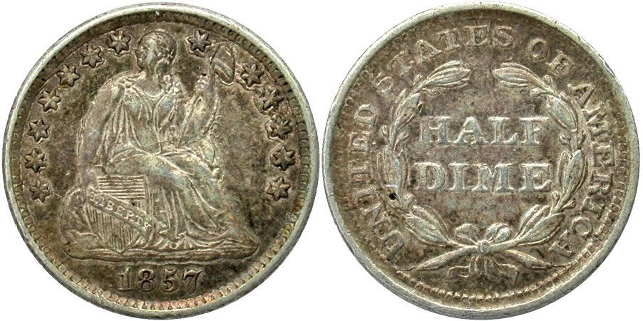 Seated-Liberty-Half-Dimes-For-Grading