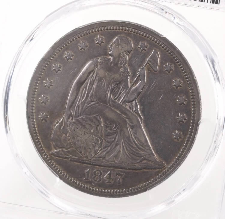 1847-Liberty-Seated-$1-Grade-Opinions