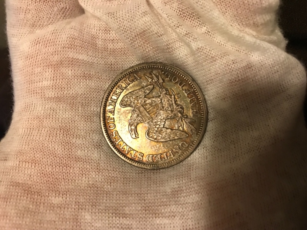 1854-Arrows-Seated-Lib-Half-For-Grading