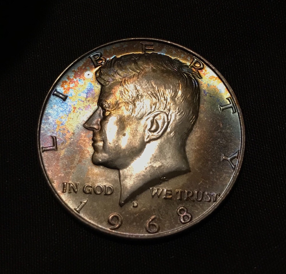 1968-D-Kennedy-Half-For-Grading