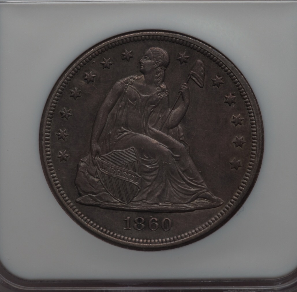 1845-&-1860-Seated-Dollars-For-Grading
