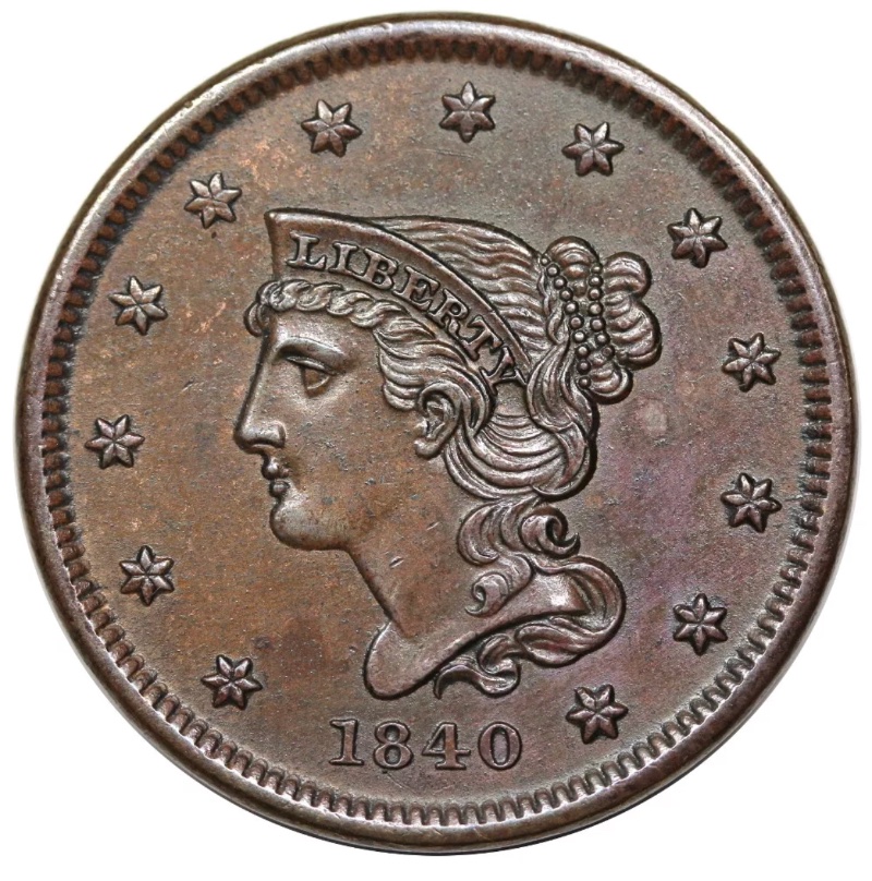 1840-Braided-Large-Cent-For-Grading
