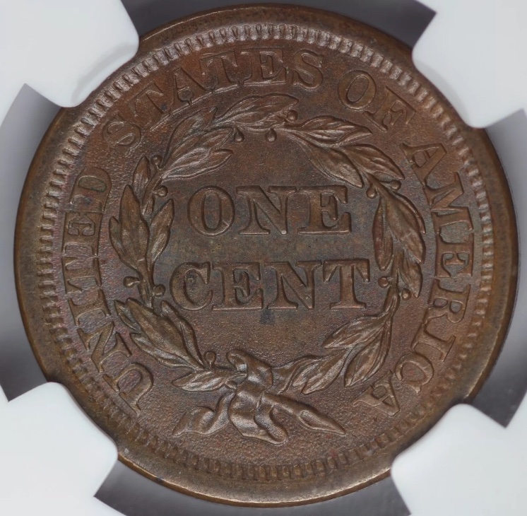 1854-&-1855-Braided-Hair-Cents.-You-Vs-NGC