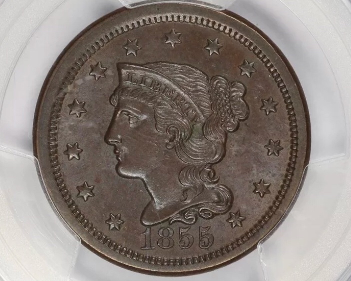 1854-&-1855-Braided-Hair-Cents.-You-Vs-NGC