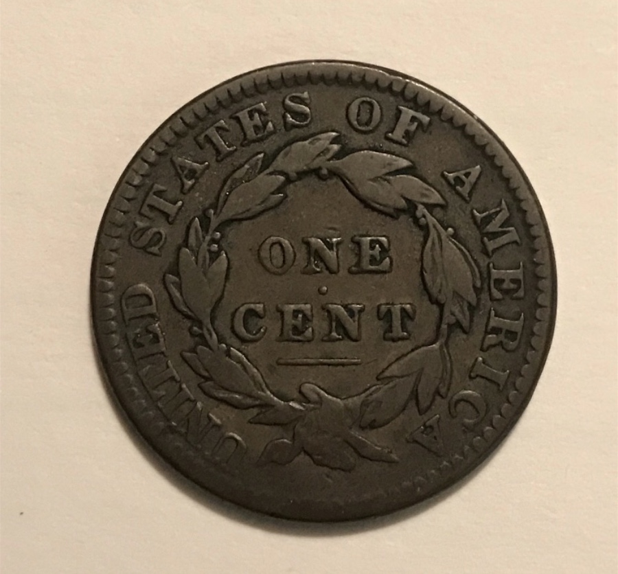 1834-Large-Cent-For-Grading