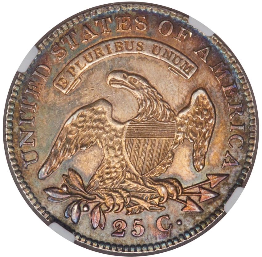 1825-Capped-Bust-Quarter-For-Grading