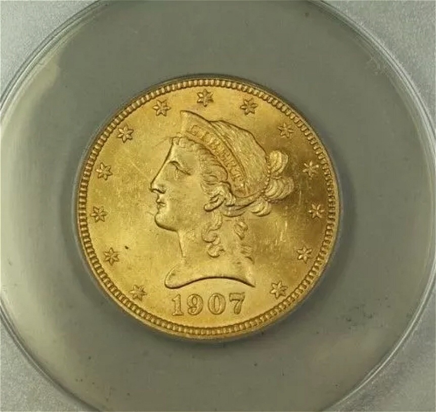 1907-$10-Liberty-For-Grading