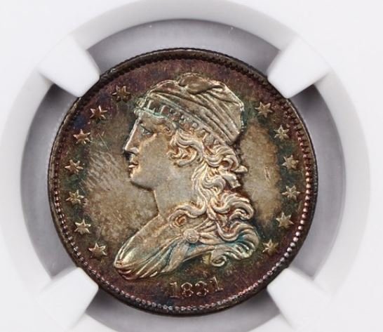 Capped-Bust-Quarter-For-Grading