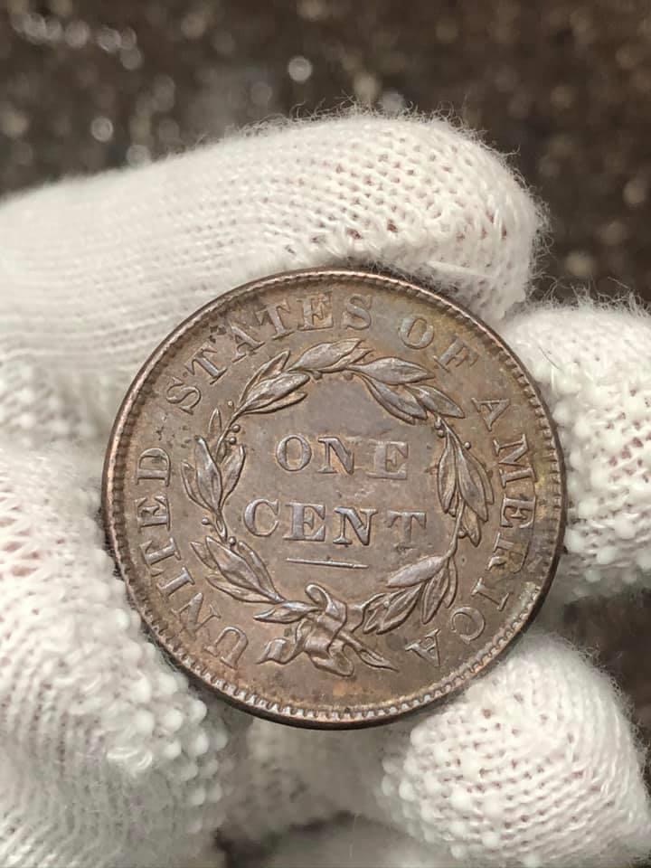 1836-Coronet-Cent-For-Grading