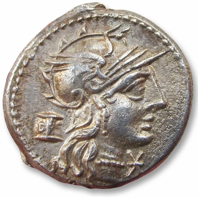 Denarius-M.-Marcius-134-BC-Authenticity-&-Identification
