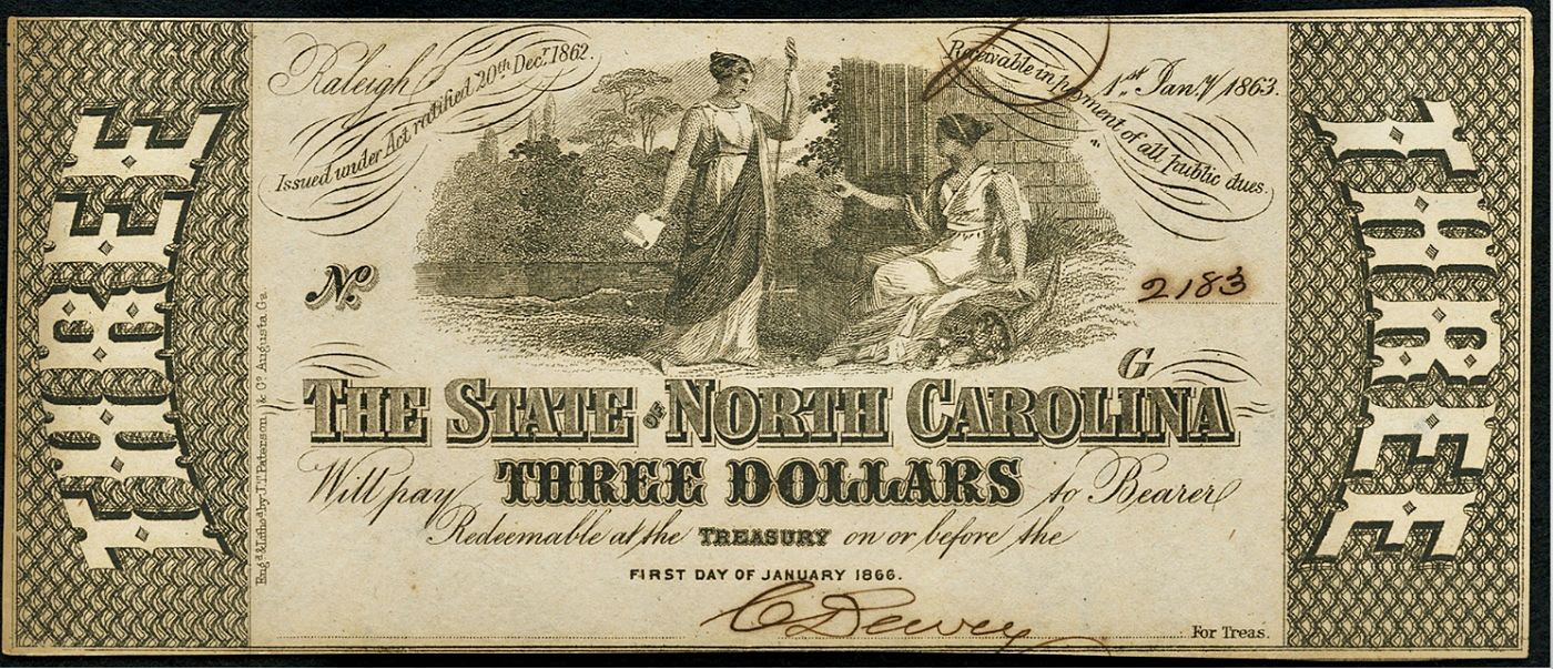 1863-North-Carolina-$3--Bill-Helpppppp