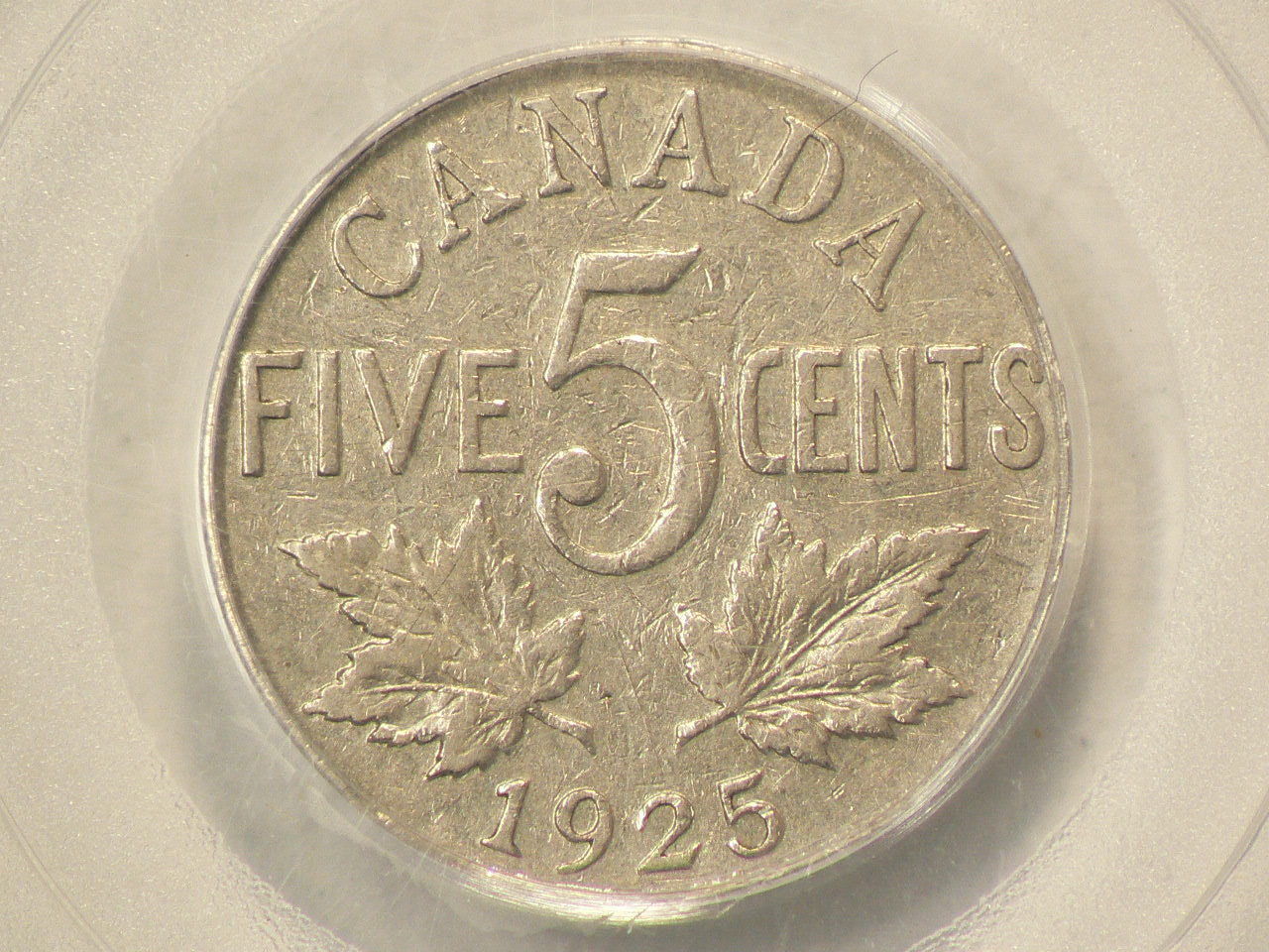 Grade-Opinion-Please---Canada-1925-5-Cents