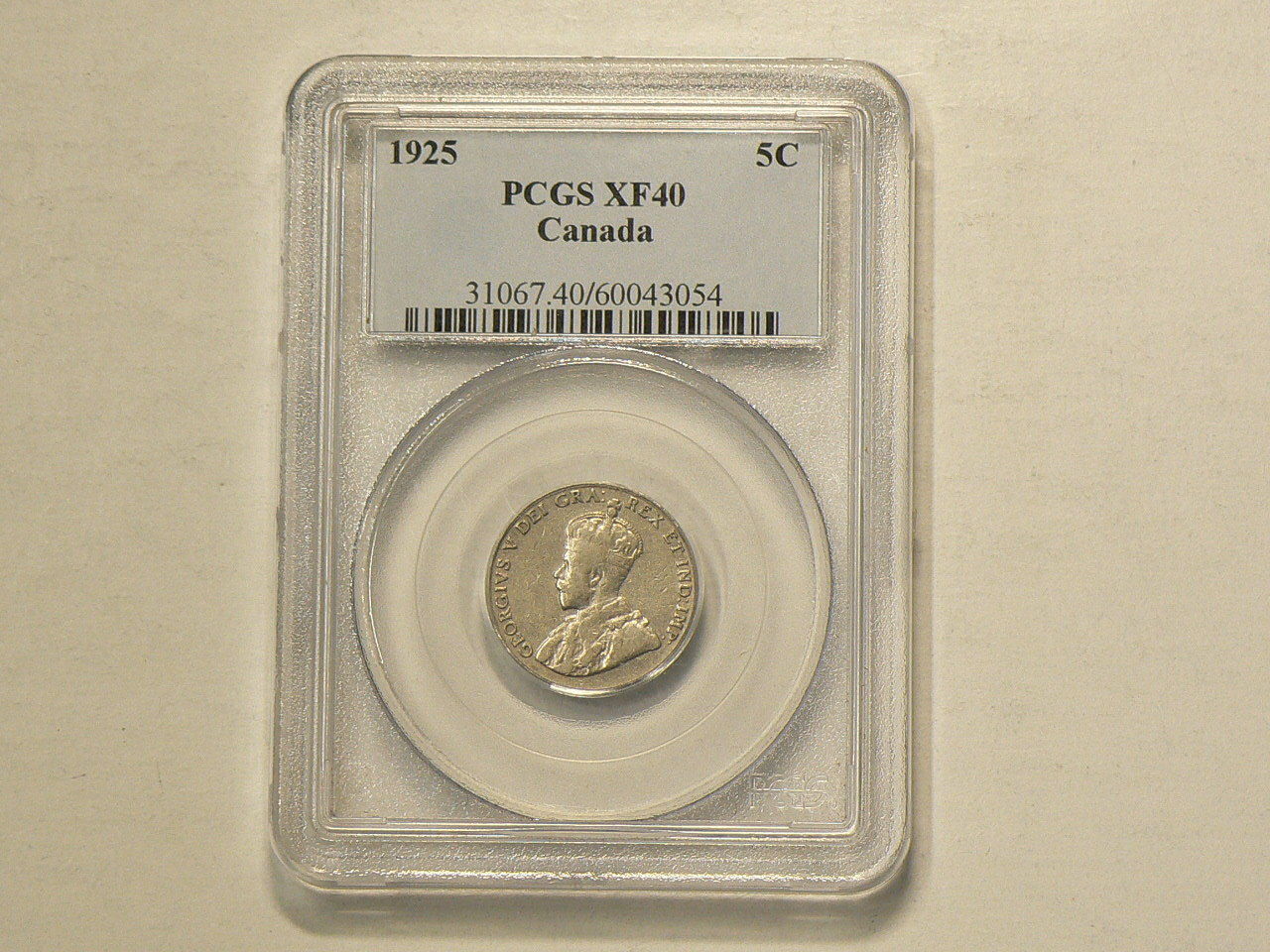 Grade-Opinion-Please---Canada-1925-5-Cents