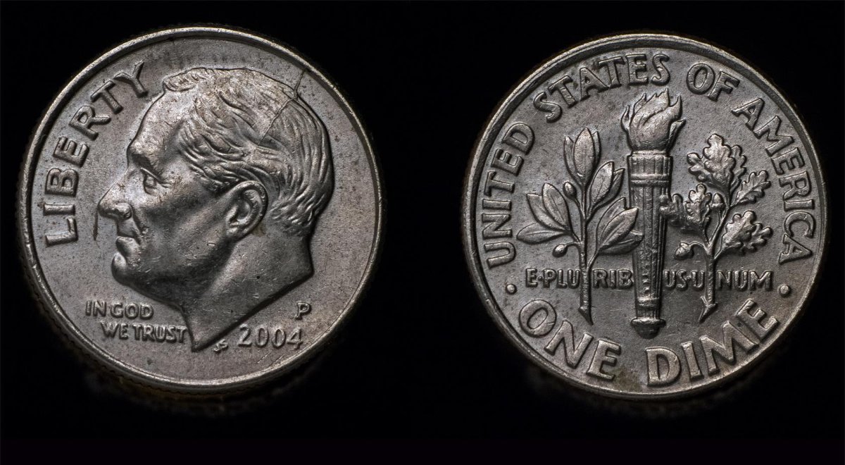 Nice-2004-Dime-Spiked-Head