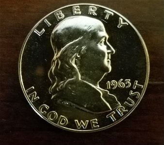 1963-Benjamin-Franklin-Half-Dollar-For-Grading-And-Estimated-Value