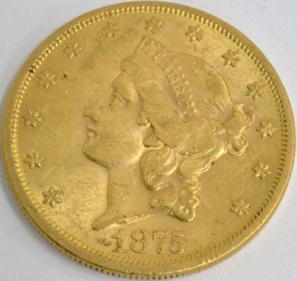 1875-S-$20-Liberty-Looks-Funny!-Is-It-Fake