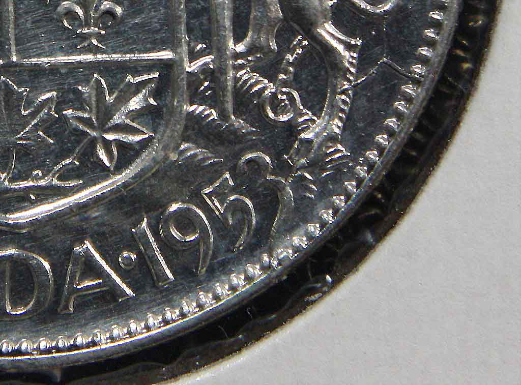 Interesting-Die-Crack-In-1953-Half-Dollar
