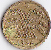 Germany-1936g-5-Reichspfennig
