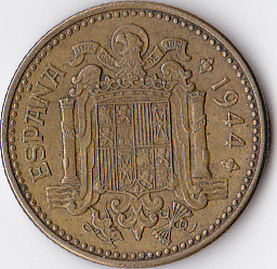 Spain-1944-1-Peseta-Die-Crack