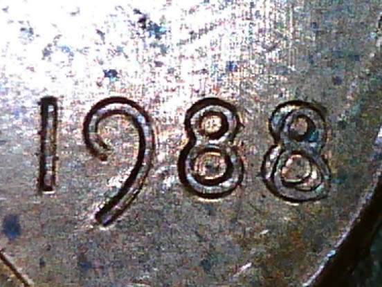 1988-P,-Interesting-Effect-Of-A-Misaligned-Die-On-The-Date