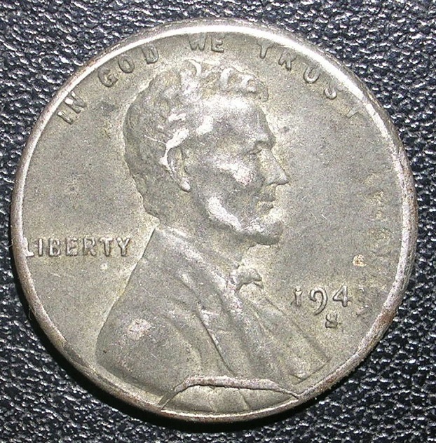 1943-S-Wheat-Cent-With-Different-Looking-Retained-Cud