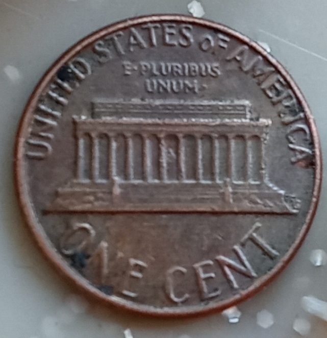 1981-D-Penny-Error-,,