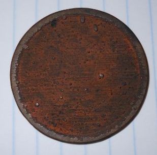 Copper-Reverse-Of-1911-Venezuela-5-Bolivares
