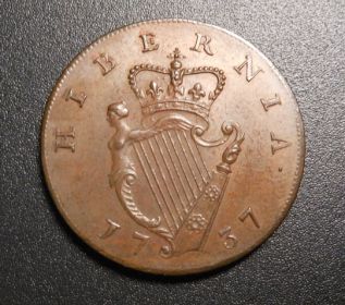 1737-Ireland-1/2-Penny