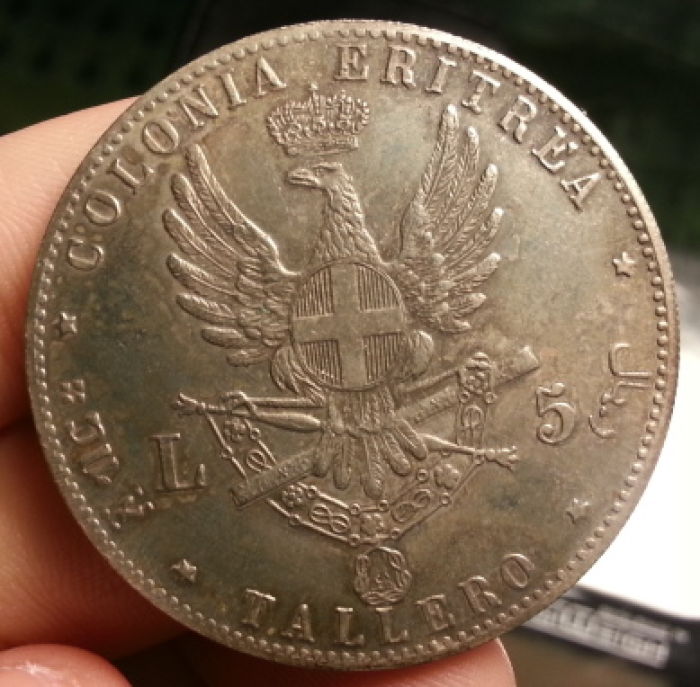 Real-Or-Fake?-1891-Eritrea-5-Lire-Tallero