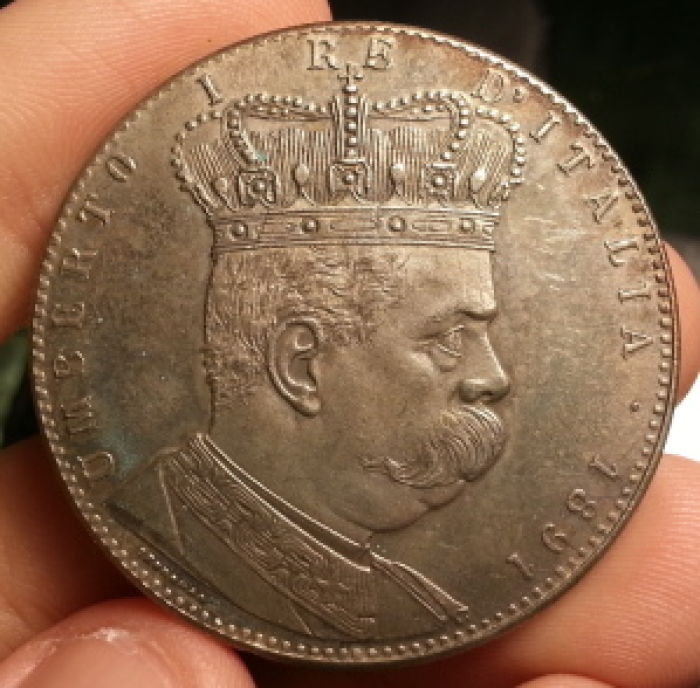 Real-Or-Fake?-1891-Eritrea-5-Lire-Tallero