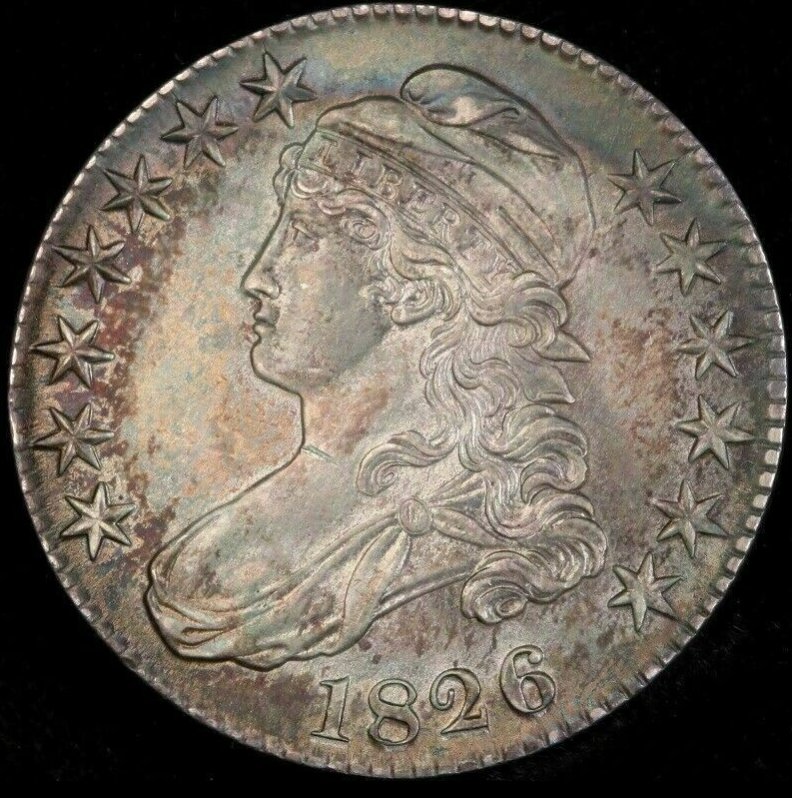 Pretty-1826-Capped-Bust-50c---Making-Up-For-Last-Time