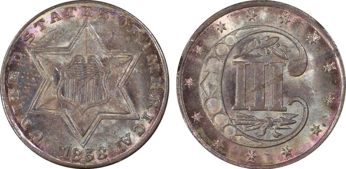 3-Cent-Silver