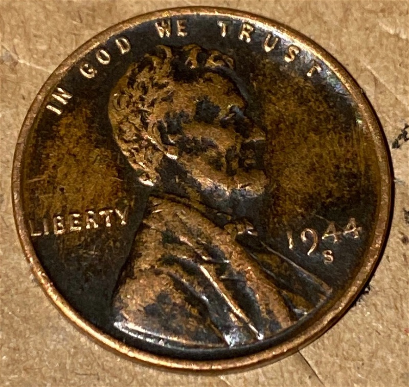1944-S-Penny,-Why-Is-It-Black?